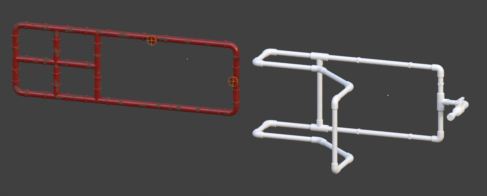 Set of supplied models